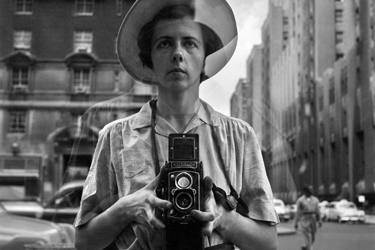 Vivian-Maier-Self-portrait-New-York-City